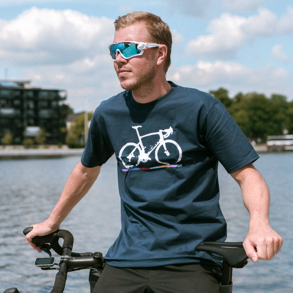 Lサイズ　bicycle route to wake Tshirt DBK12Single-Tee.jpg?v=