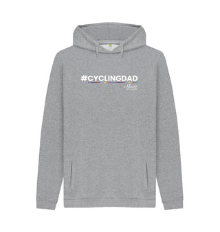 Light Heather Cycling Dad Hoodie