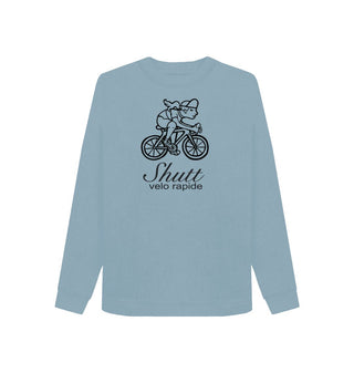 Stone Blue Squadra Donne Sweatshirt