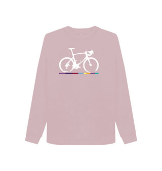 Mauve Women's Team Bike Sweatshirt
