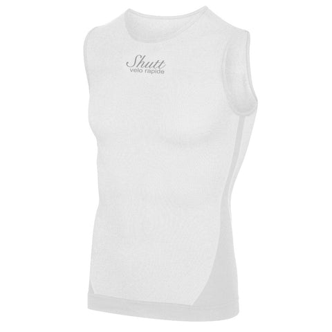 White Sleeveless Baselayer