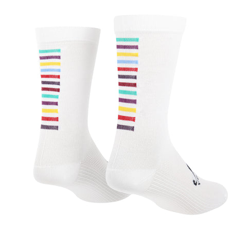Swift Stripe Socks White 15cm