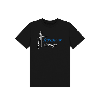 Black Printed Kids T-Shirt