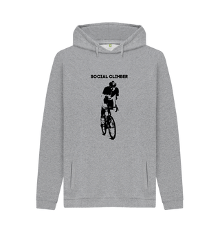 Light Heather Printed Hoody Front