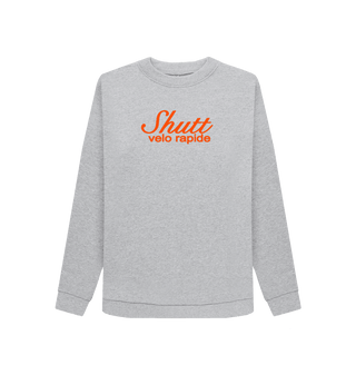 Light Heather Printed Sweater Front