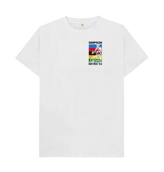 White Simpson Tee - Light2