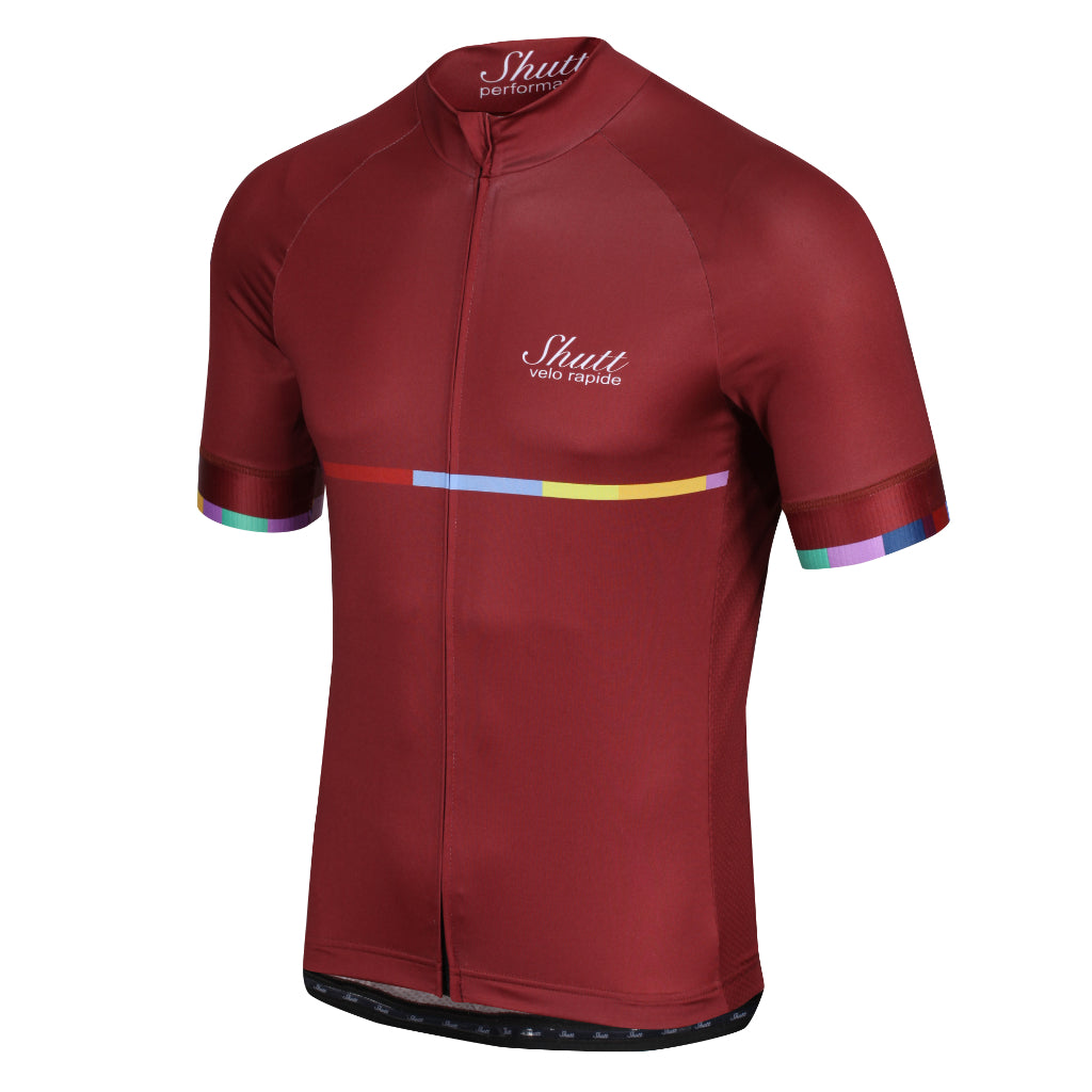 Shutt Velo Rapide - Men's Monaco Cycling Jersey - Red