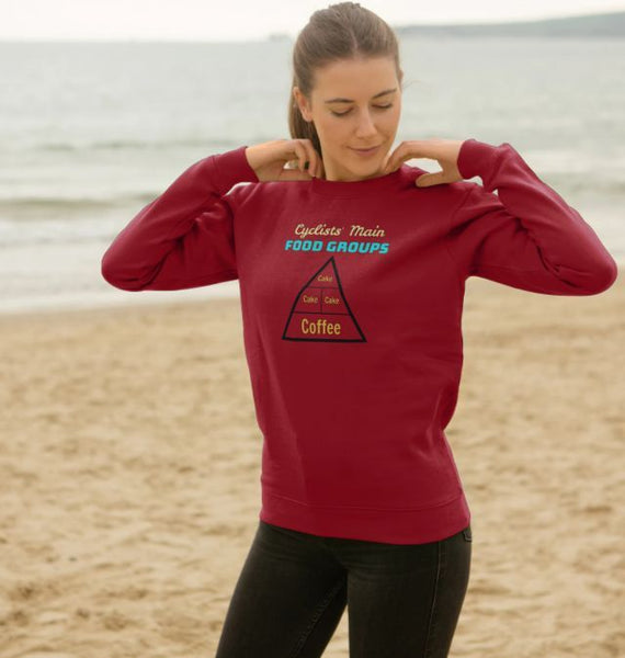 Women's Food Groups Sweatshirt