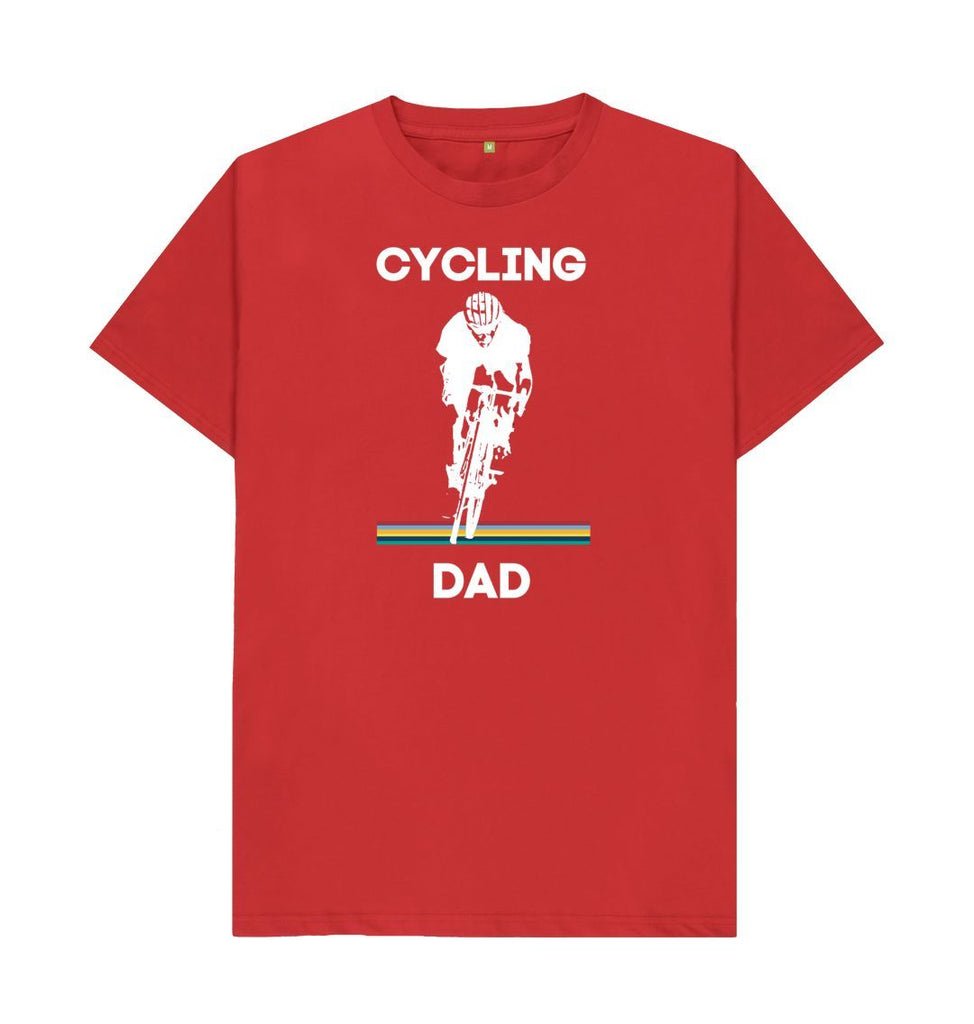 Red Cycling Dad