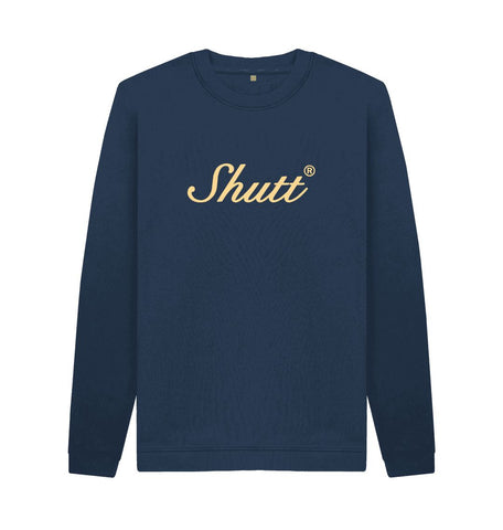 Navy Blue Classic Logo Sweatshirt