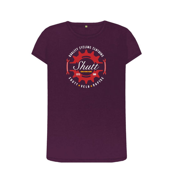 Purple Women's Crest T-Shirt