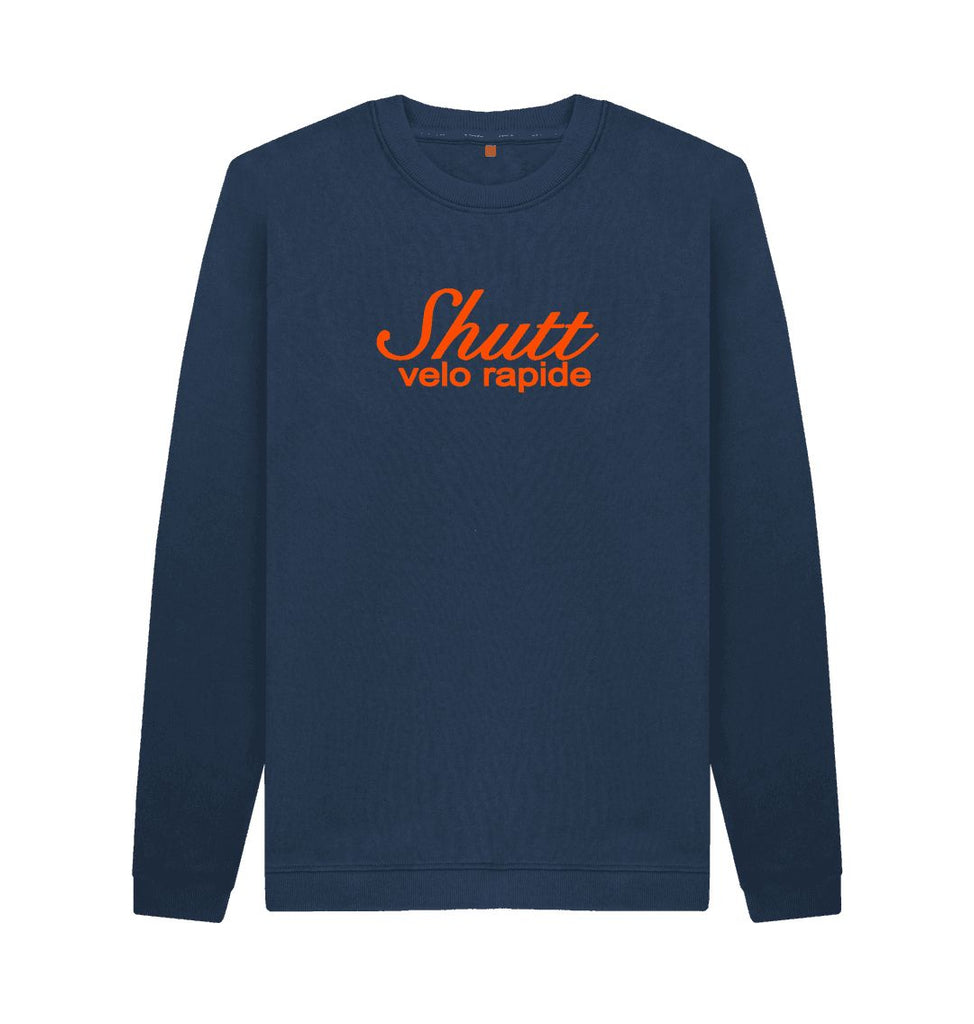 Navy Blue Shutt Logo Sweatshirt