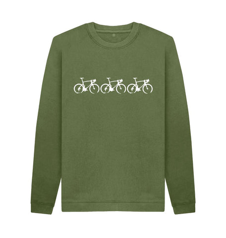 Khaki Team Bikes Sweatshirt