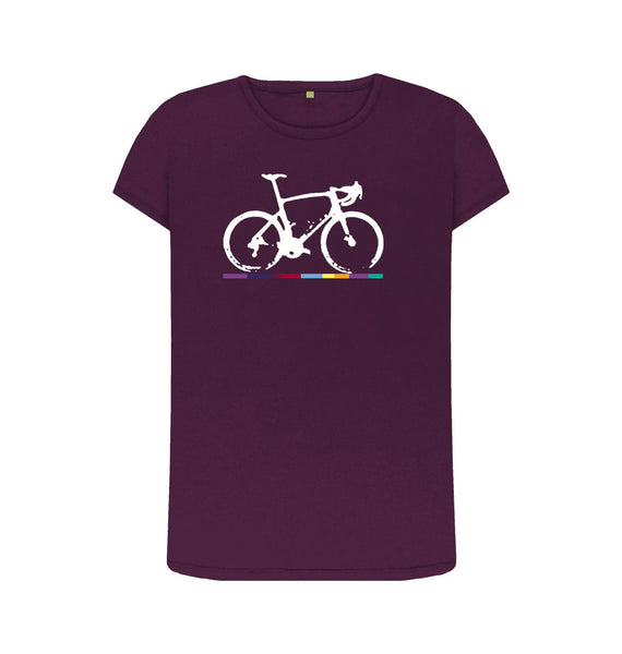 Purple Women's Team Bike T-Shirt