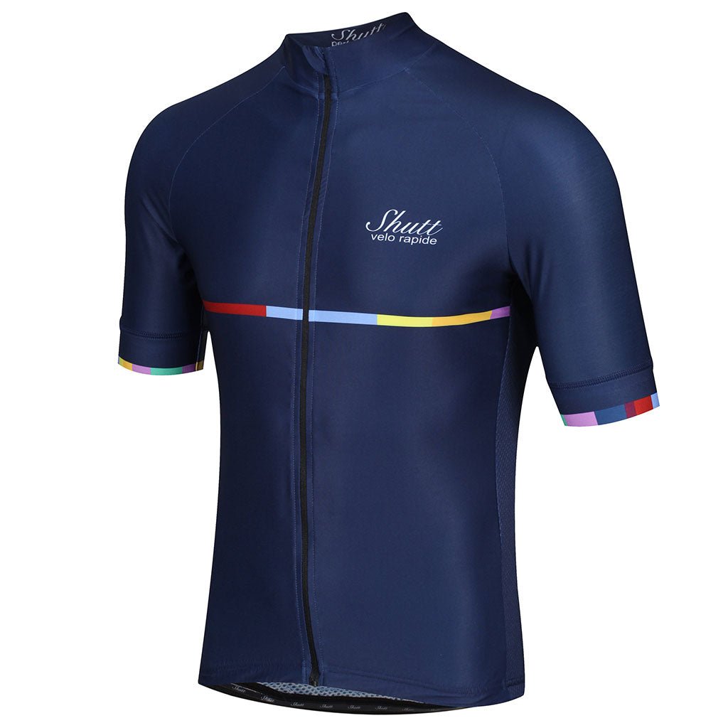 Shutt Velo Rapide - Men's Monaco Cycling Jersey - Navy