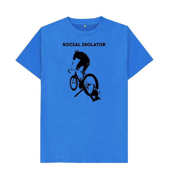 Bright Blue Social Isolator