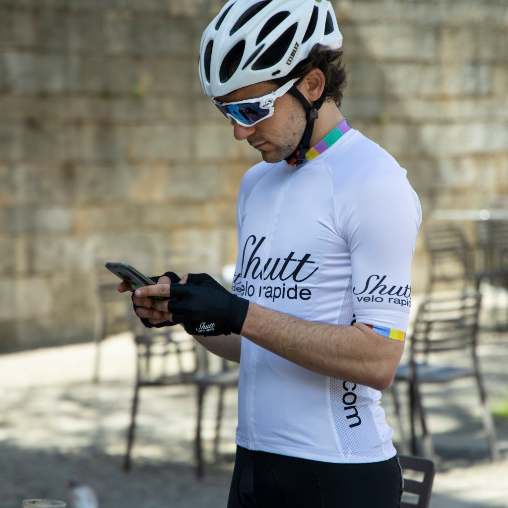Team Shutt Jersey White – Shutt Velo Rapide - Main Image