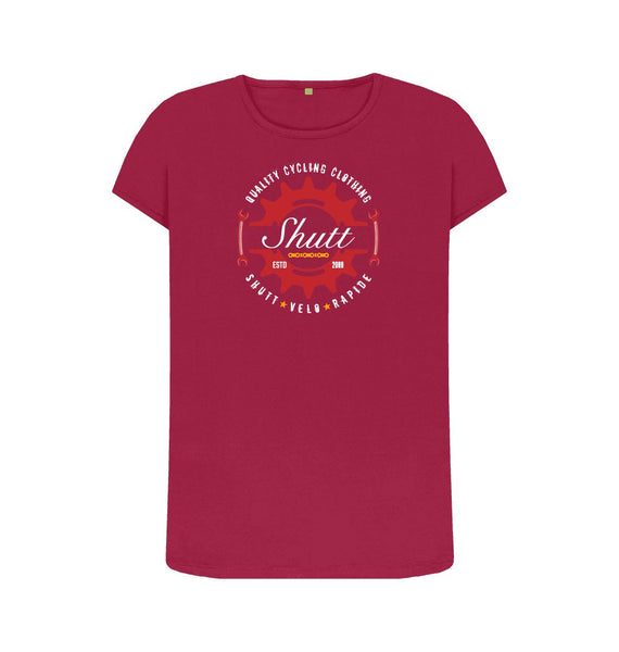 Cherry Women's Crest T-Shirt